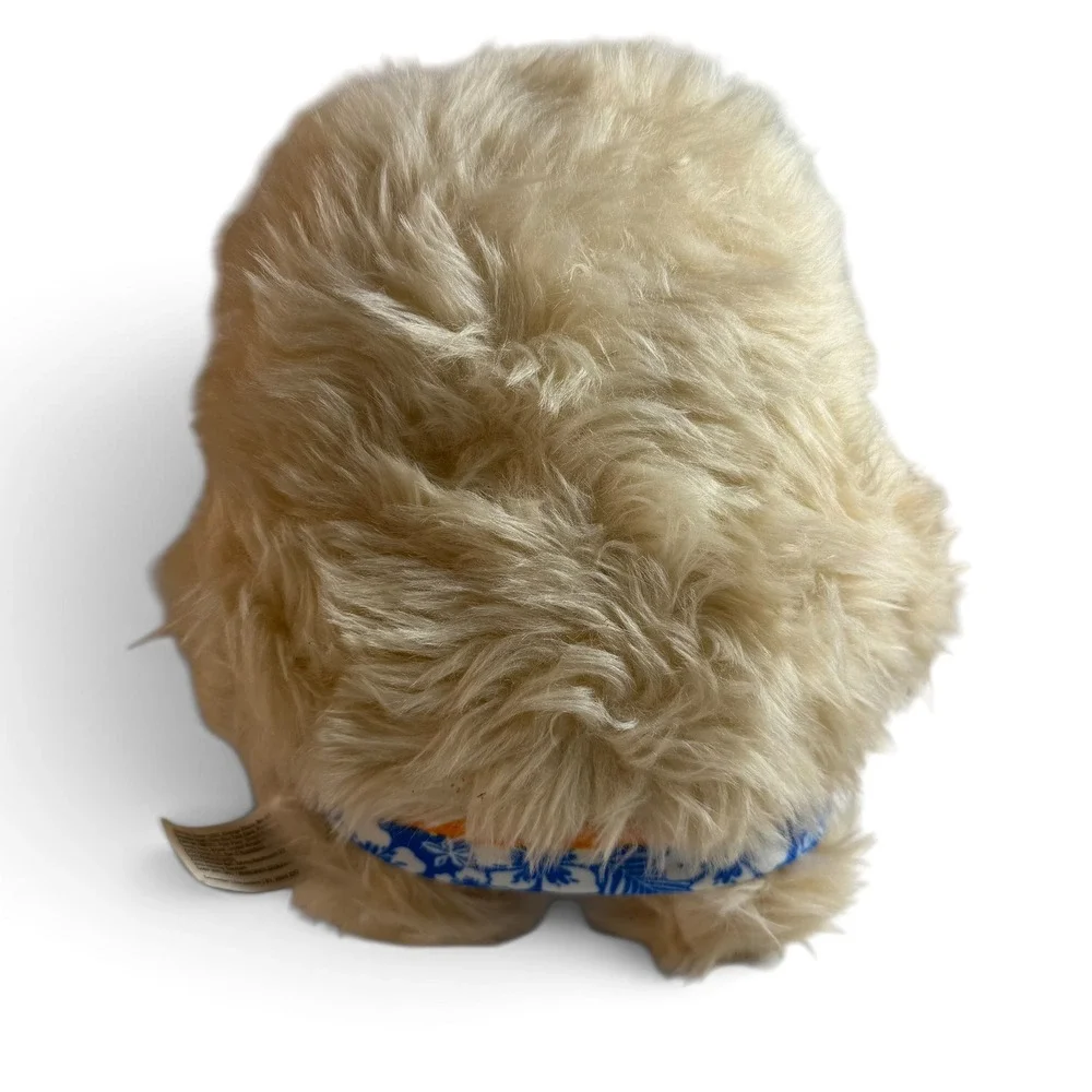 Zuru Fuggler Funny Ugly Monster Plush Shaggy Cream Floral Trunks 8 Inch